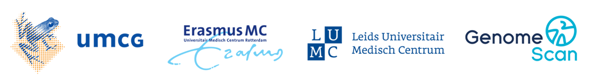 umcg erasmus mc lumc genomescan logo PERSBERICHT: UMCG participeert in GenomeScan BV